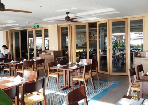 Gạch bông cao cấp Secoin tại Marina Club - Restaurant, Café & Lounge
